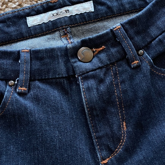 Joe's Jeans Cigarette Fit Dark Blue Jeans Sz 26 Mulholland Wash Straight Leg - Picture 8 of 12